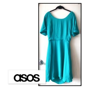 Green Teal Summer Casual Dress